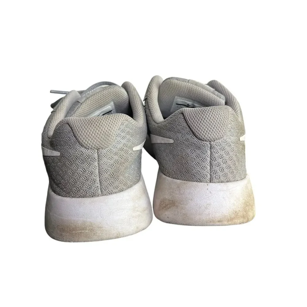 Nike Tanjun Sneakers Kids 6.5Y Wolf Gray white Running Shoes‎